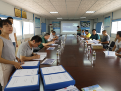 國務院農(nóng)民工工作領(lǐng)導小組到海南二建熱帶海洋學院項目部開展農(nóng)民工工資支付情況檢查工作